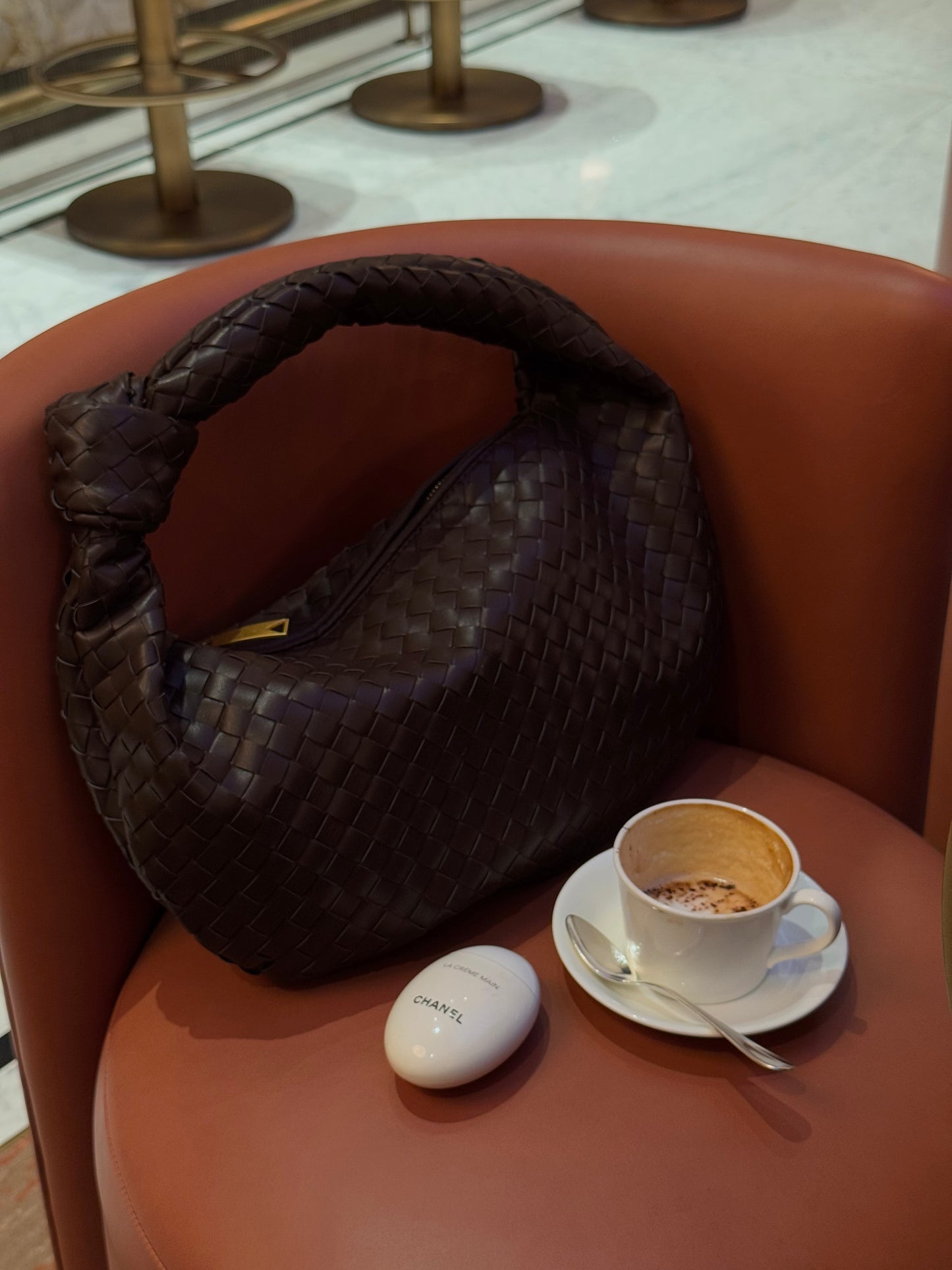 Celia Bag - Leather - Maxi - Cocoa
