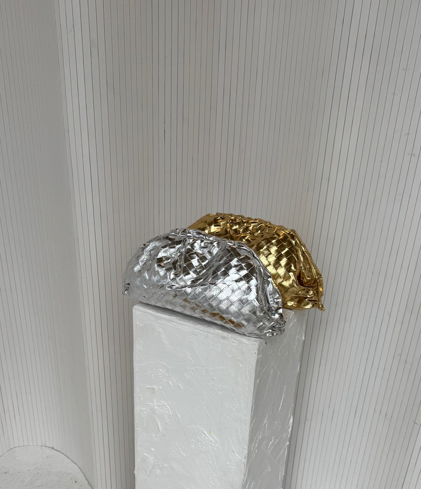 Celine Pouch - Maxi - Silver