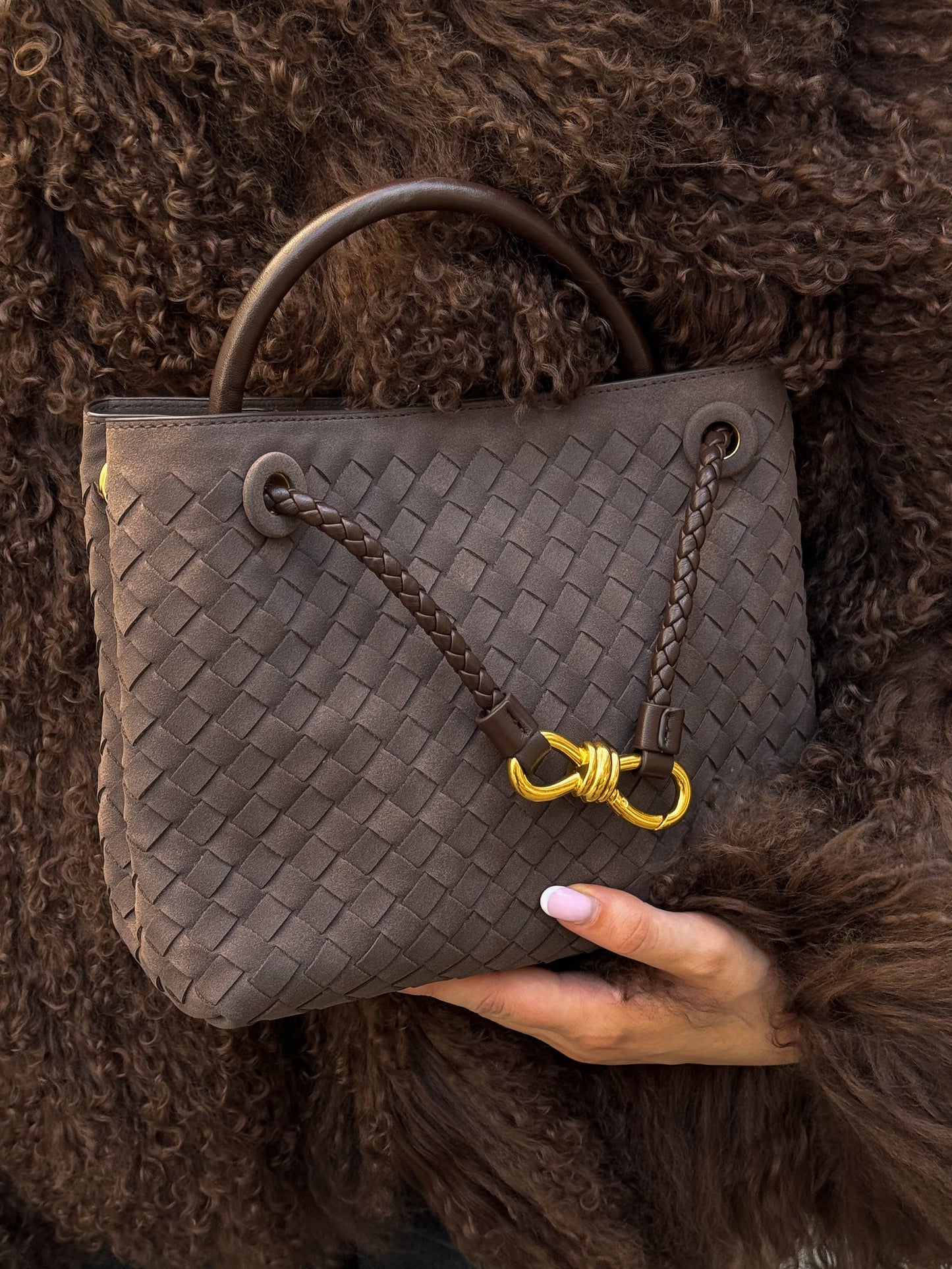 Cara Mini Suede - Cocoa