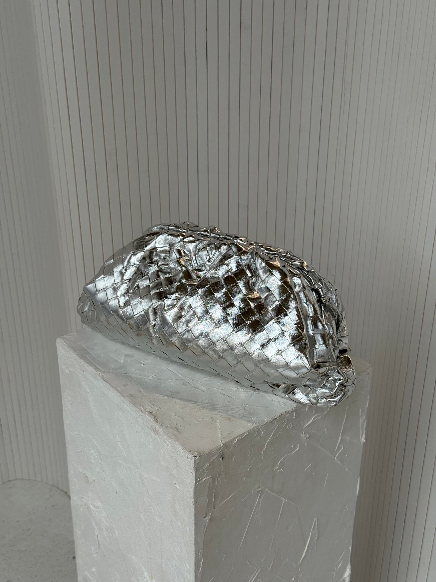 Celine Pouch - Maxi - Silver