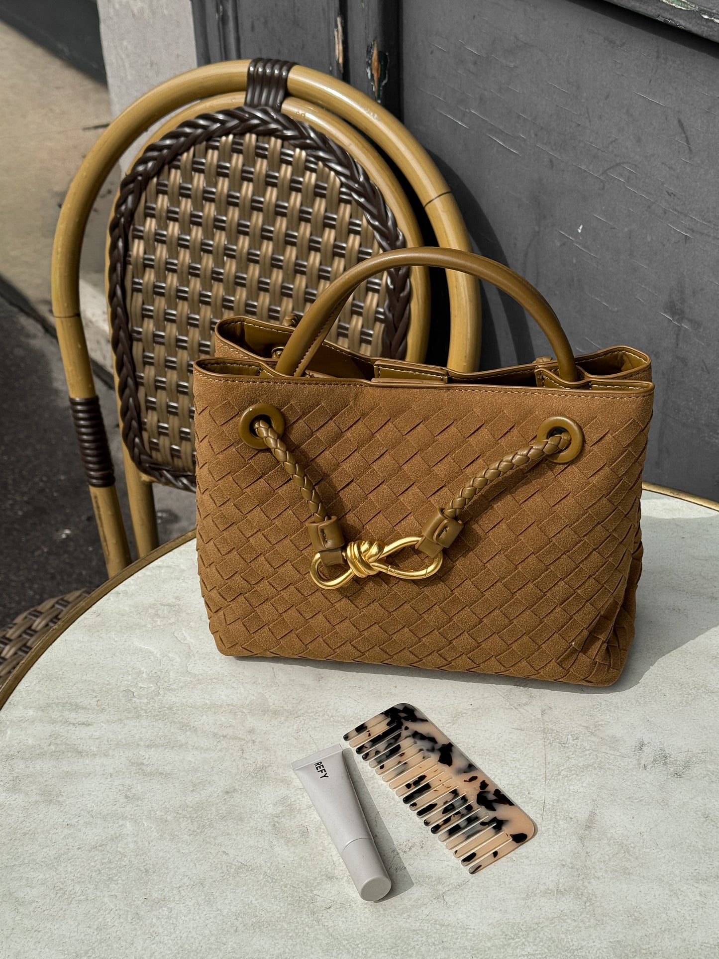 Cara Mini Suede - Cappuccino