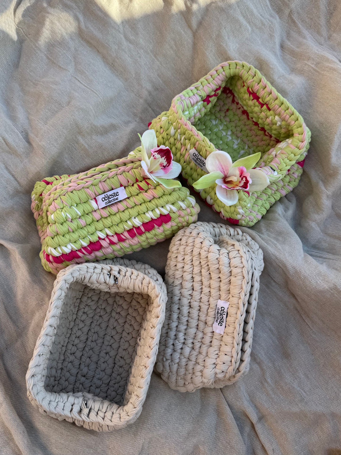 Cindy Handmade Clutch - Oatmeal