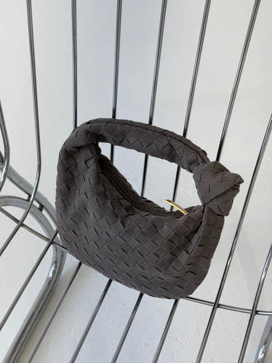 Celia Bag - Suede - Mini - Smoke