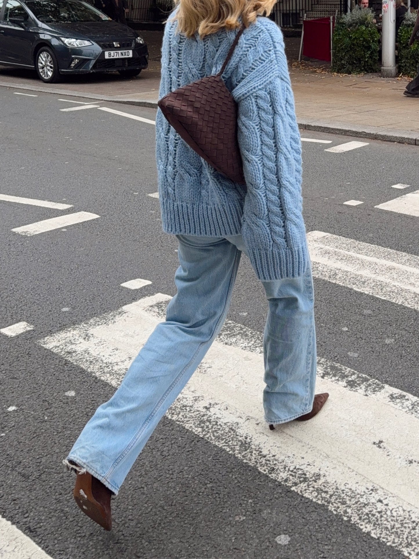 India Moon Bag - Suede Cocoa